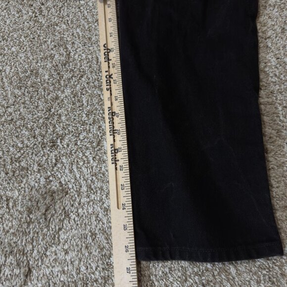 L.L. Bean Women's Straight Leg Jeans - Jet Black - Picture 8 of 8